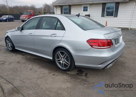 2014 Mercedes-Benz E 350 4Matic z USA, uszkodzony, nr VIN WDDHF8JB4EB064141